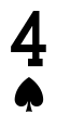 handranking 4 spade